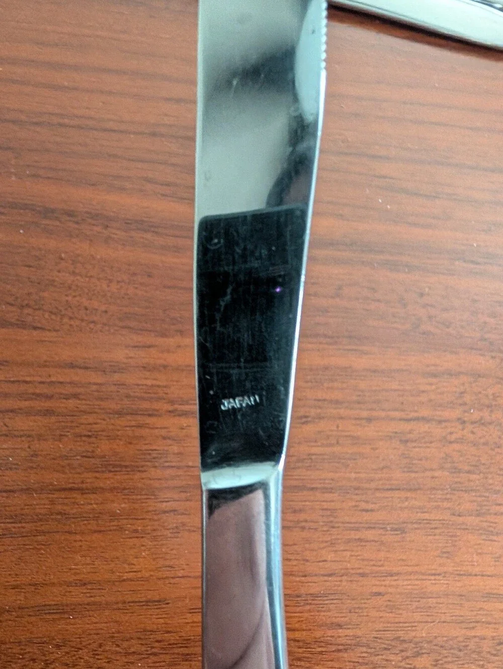 Kaysons De Luxe Stainless Stainless Steel Flatware Steak Knife Set Pre Owned